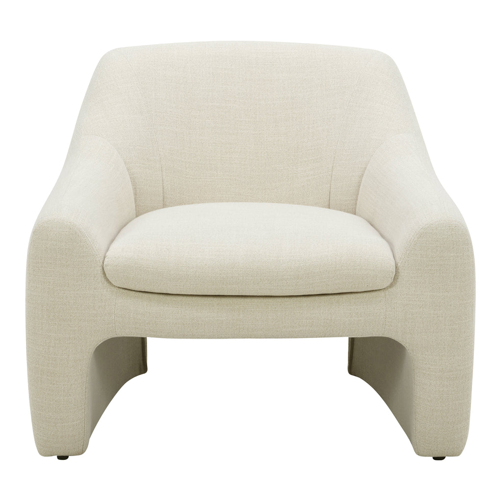 Kenzie white accent chair rental for Kirkland events and productions