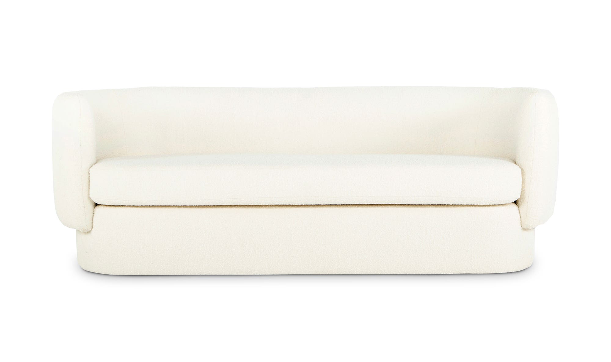 Koba white sofa rental for Seattle events and productions